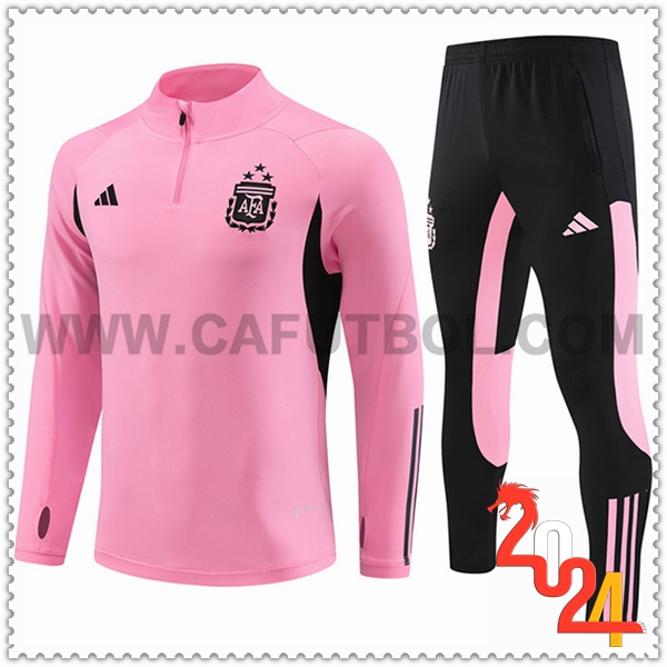 Tuta Allenamento Argentina Rosa/Nero 2024 2025