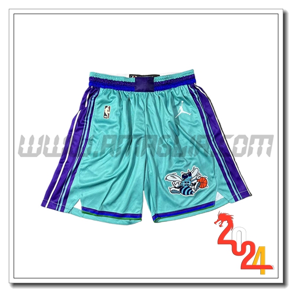 Pantaloncini NBA Charlotte Hornets 2024/25 Blu