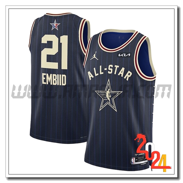Maglia American All-Star (EMBIID #21) 2024/25 Blu/Giallo