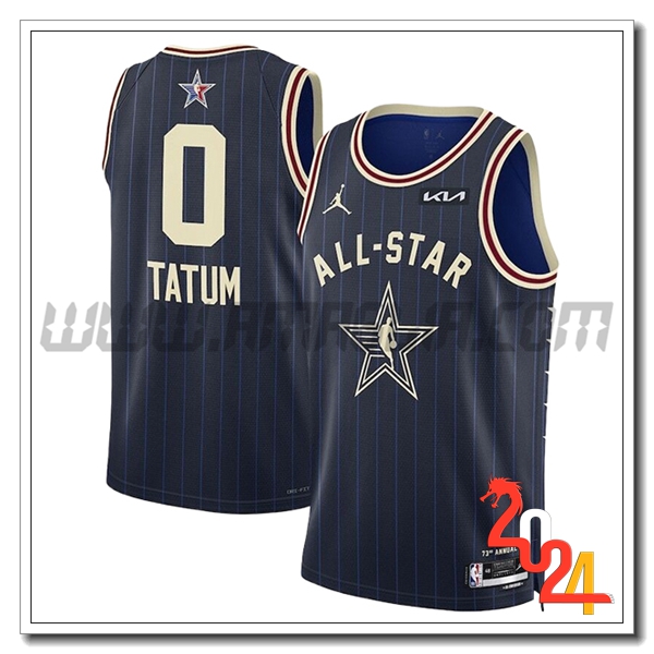 Maglia American All-Star (TATUM #0) 2024/25 Blu/Giallo