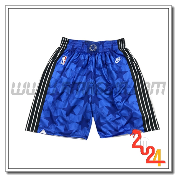 Pantaloncini NBA Orlando Magic 2024/25 Blu/Nero