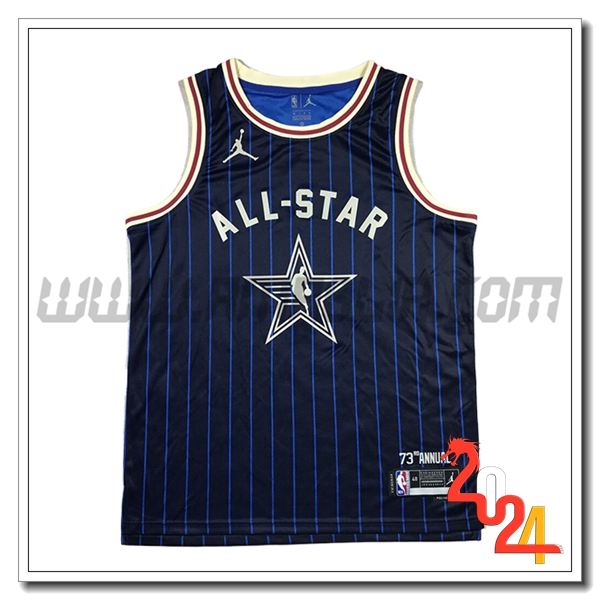 Maglia American All-Star (DONCIC #77) 2024/25 Blu/Beige