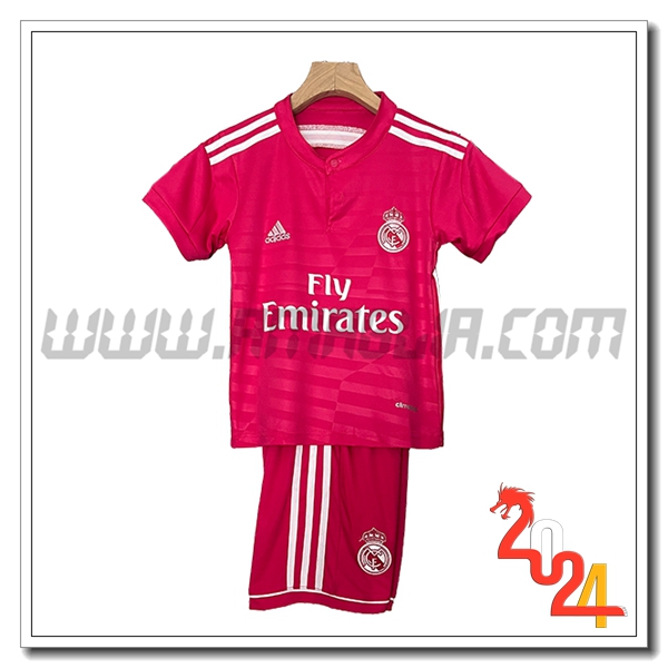 Kit Maglia Retro Real Madrid Bambino Seconda 2014/2015
