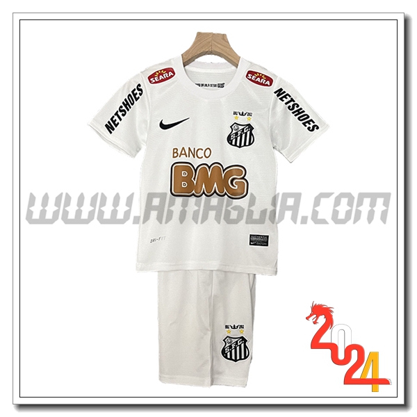 Kit Maglia Retro Santos Bambino Prima 2011/2012