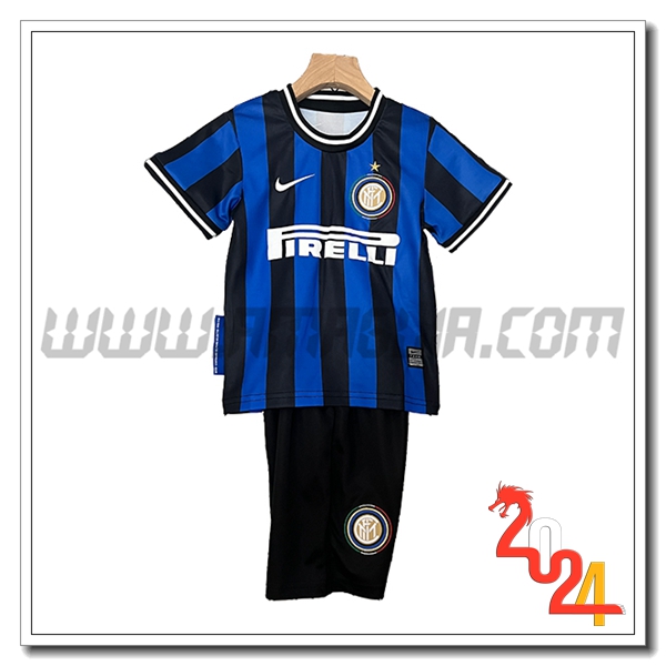 Kit Maglia Retro Inter Milan Bambino Prima 2009/2010