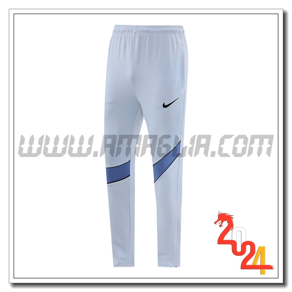 Pantaloni Allenamento Nike Grigio/Blu 2024 2025