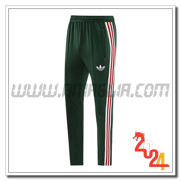 Pantaloni Allenamento Messico Verde 2024 2025