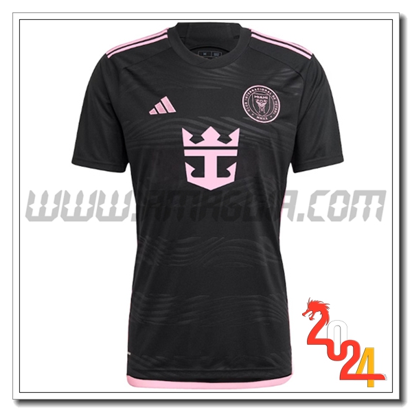 Inter Miami CF Seconda Maglia Calcio 2024 2025 Nero