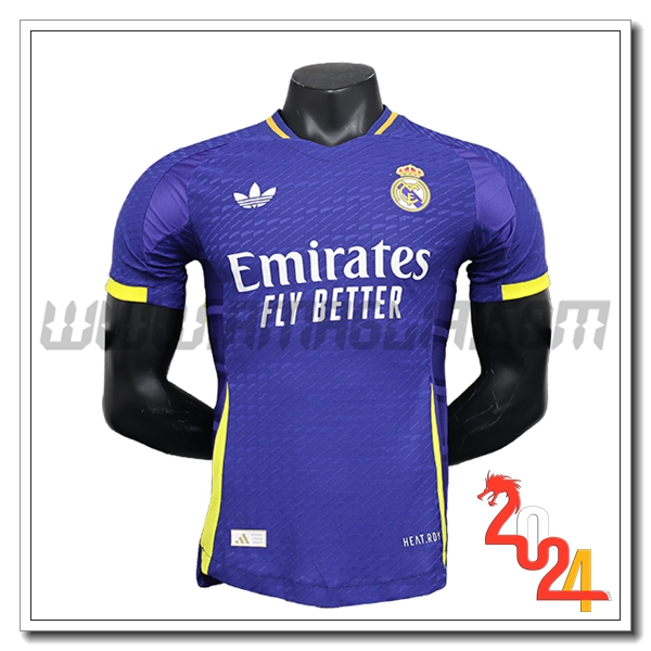 Maglia Calcio Real Madrid 2024 2025 Blu