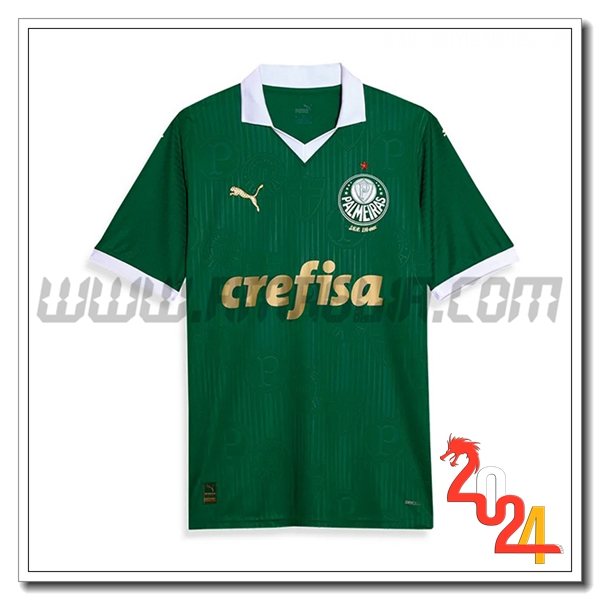 Palmeiras Prima Maglia Calcio 2024 2025 Verde