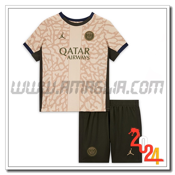 Kit Maglia PSG Bambino Quarto 2023 2024