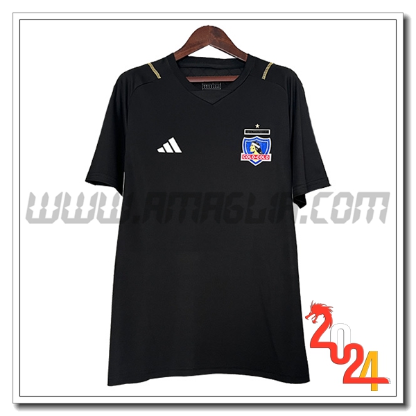T Shirt Allenamento Colo-Colo Nero 2024 2025