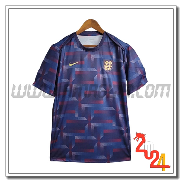 T Shirt Allenamento Inghilterra viola 2024 2025