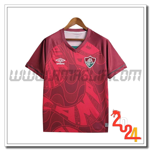 T Shirt Allenamento Fluminense Rosso 2024 2025