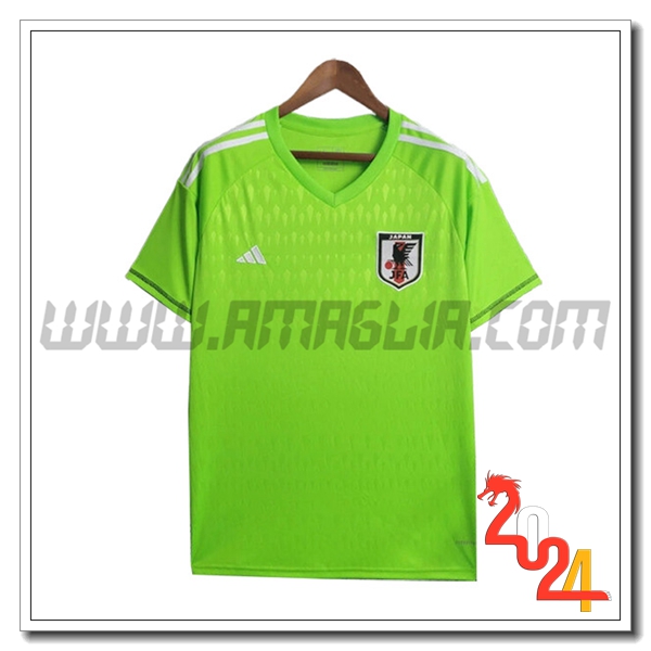 T Shirt Allenamento Giappone Verde 2024 2025