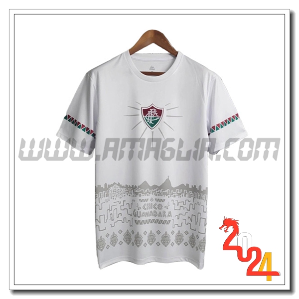 T Shirt Allenamento Fluminense Bianco/Grigio 2024 2025