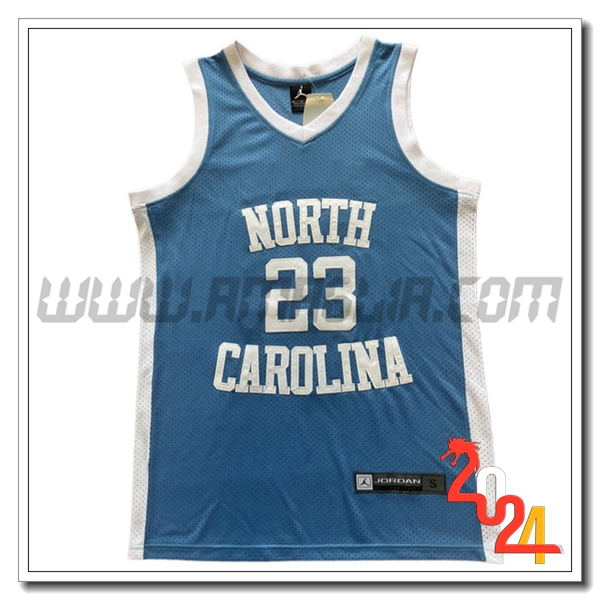 Maglia Chicago Bulls (JORDAN #23) 2024/25 Blu/Bianco
