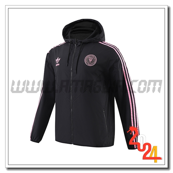 Giacca A Vento Inter Miami CF Nero/Rosa 2024 2025