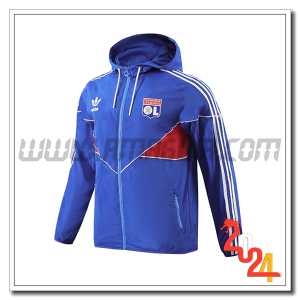 Giacca A Vento Lione Blu/Rosso 2024 2025