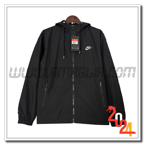 Giacca A Vento Nike Nero 2024 2025