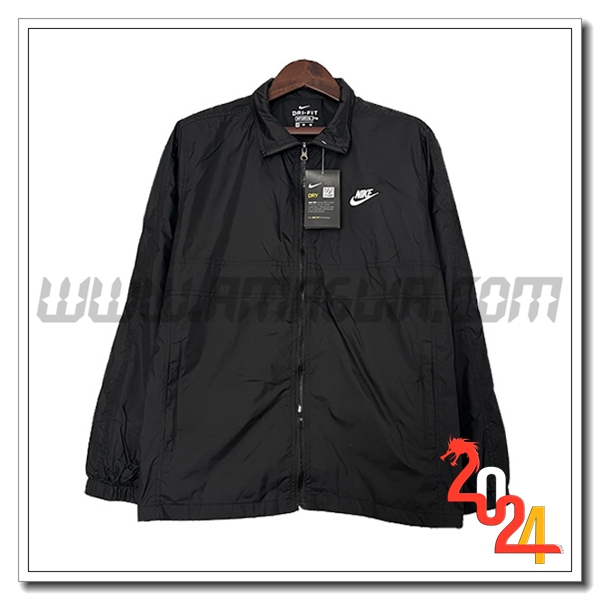 Giacca A Vento Nike Nero 2024 2025