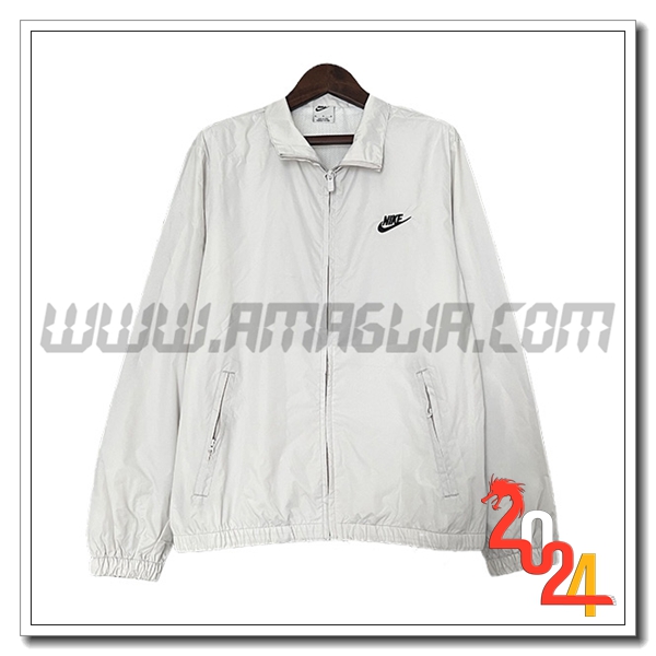 Giacca A Vento Nike Bianco 2024 2025