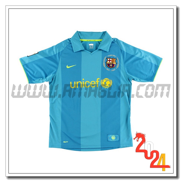 Kit Maglia Retro FC Barcellona Bambino Seconda 2007/2008