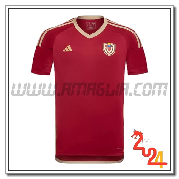Maglia Squadra Venezuela Prima 2024 2025 Rosso