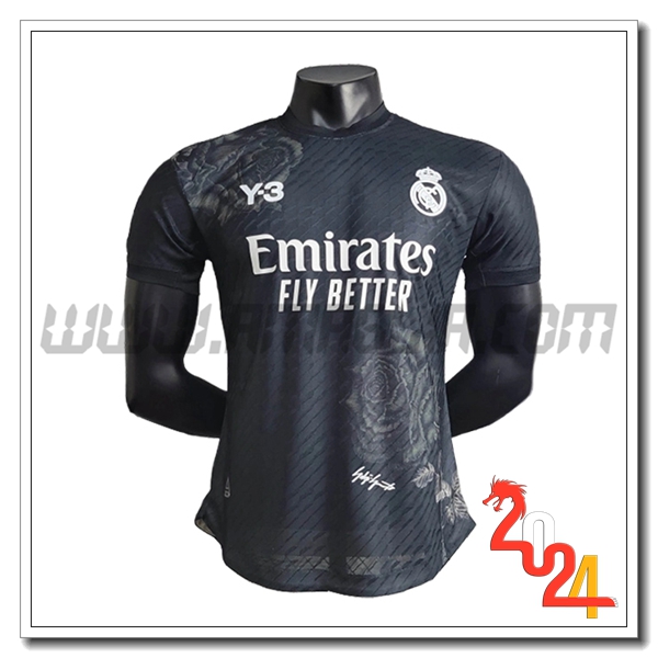 Maglia Calcio Real Madrid Y3 Special Edition 2024 2025 Nero