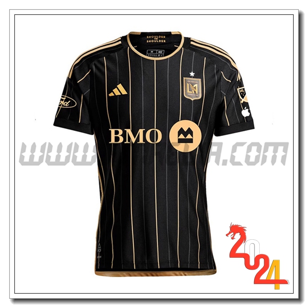 Los Angeles FC Prima Maglia Calcio 2024 2025 Nero