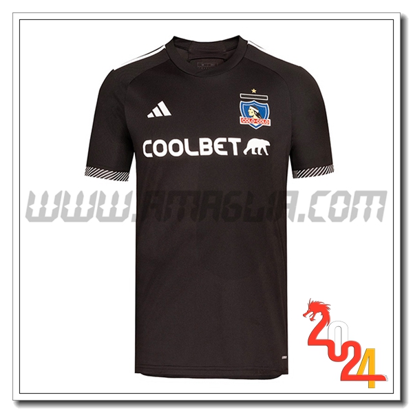 Colo-Colo Seconda Maglia Calcio 2024 2025 Nero