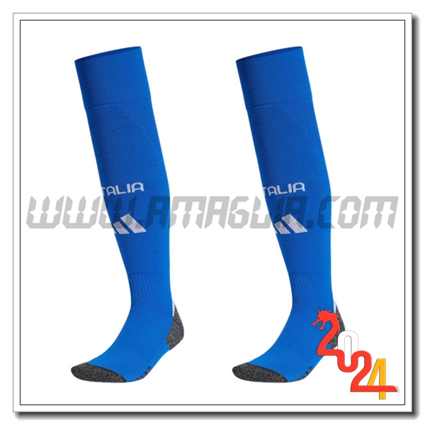 Prima Calzini Calcio Italia 2024 2025 Blu
