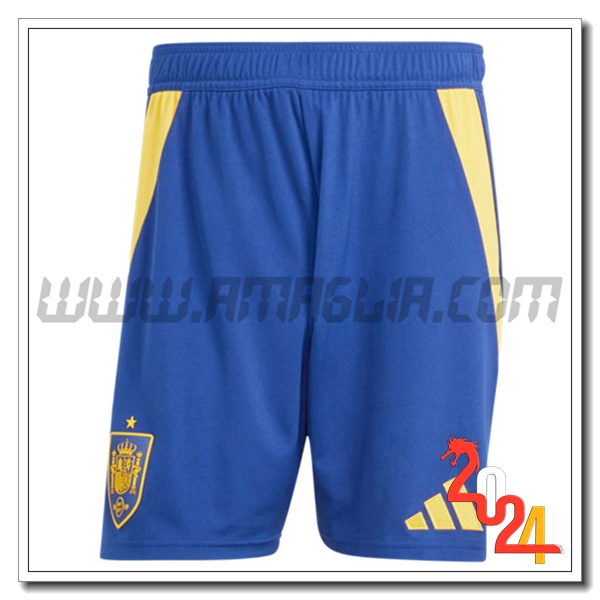 Prima Pantaloncini Calcio Spagna 2024 2025 Blu