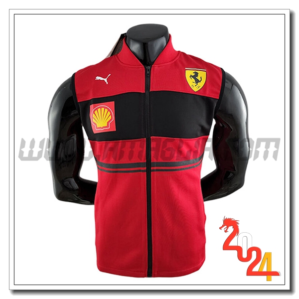 Calcio F1 Scuderia Ferrari Team Rosso/Nero 2024