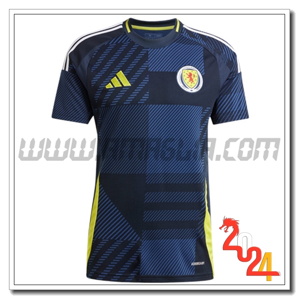 Maglia Squadra Scozia Prima 2024 2025 Blu marino