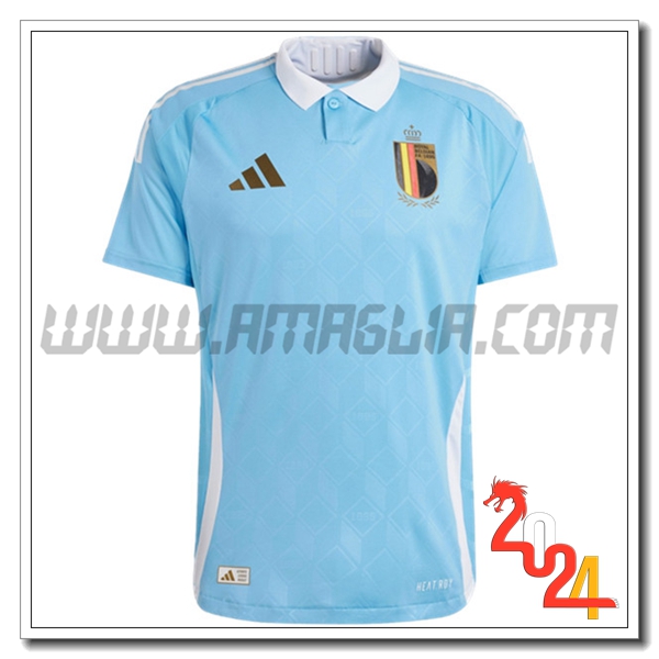 Nuovo Maglia Squadra Belgio Seconda 2024 2025 Cielo blu