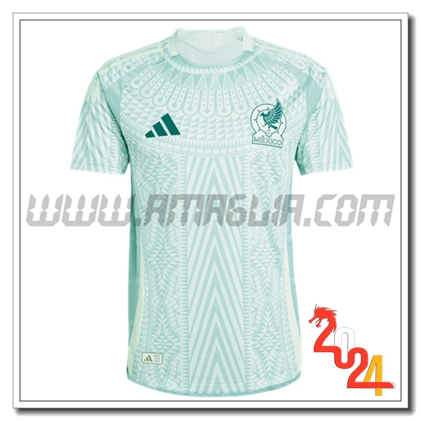 Nuovo Maglia Squadra Messico Seconda 2024 2025 Verde