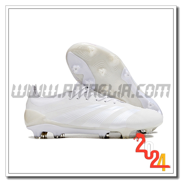Adidas Scarpe Da Calcio Predator Elite FG Bianco