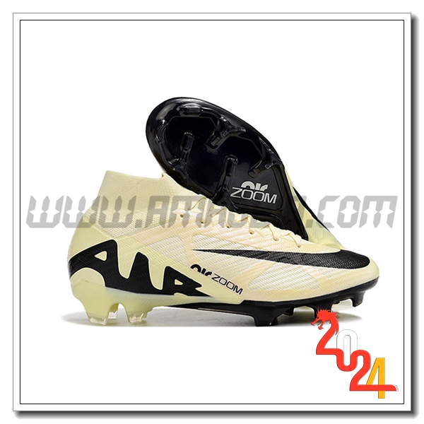 Nike Scarpe Da Calcio Zoom Superfly 9 Elite MR FG Beige/Nero