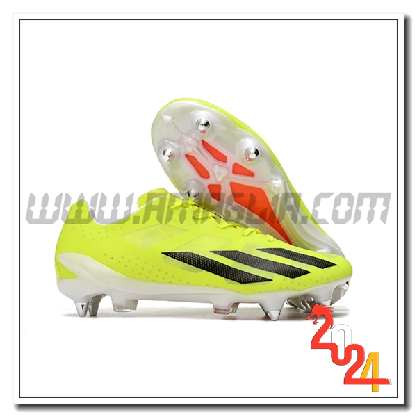 Adidas Scarpe Da Calcio X Crazyfast1 SG Verde/Nero -02