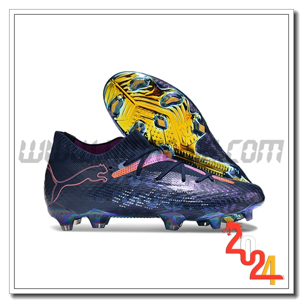 PUMA Scarpe Da Calcio FUTURE 7 ULTIMATE FG/AG Nero/viola
