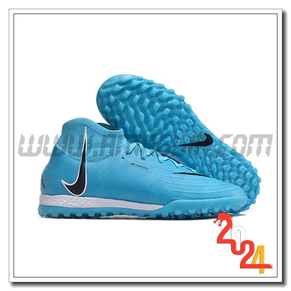 Nike Scarpe Da Calcio Phantom Luna Elite NU TF Blu/Nero -02