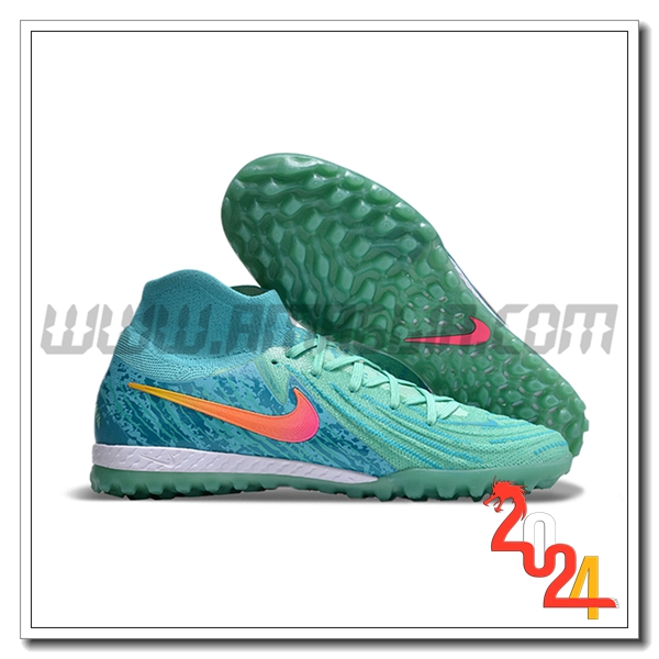 Nike Scarpe Da Calcio Phantom Luna Elite NU TF Verde/Rosa