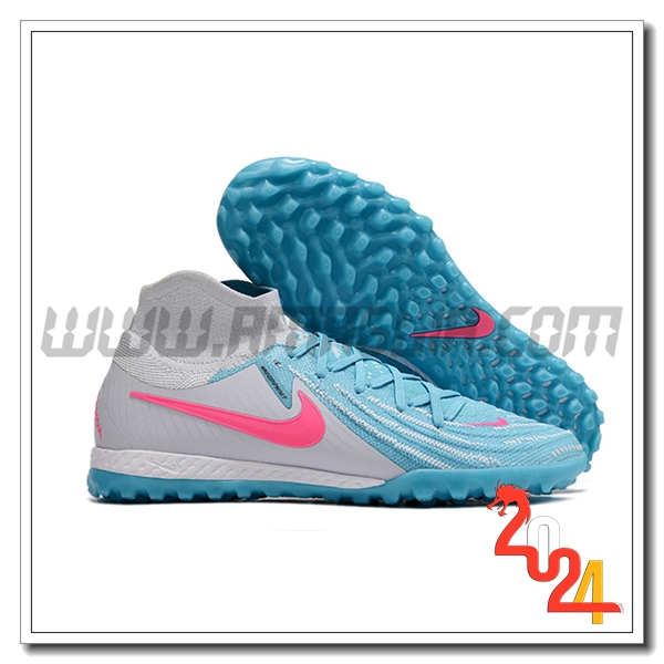 Nike Scarpe Da Calcio Phantom Luna Elite NU TF Bianco/Blu/Rosa
