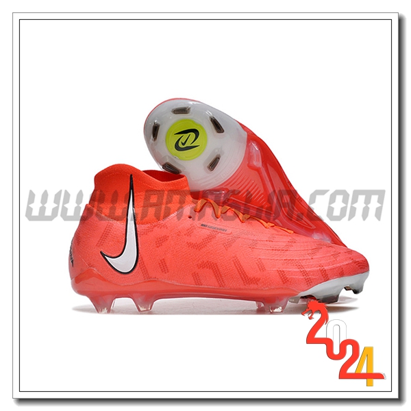 Nike Scarpe Da Calcio Phantom Luna Elite NU FG Arancia/Bianco