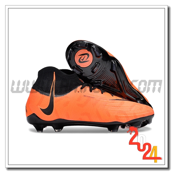 Nike Scarpe Da Calcio Phantom Luna Elite NU FG Arancia/Nero -03