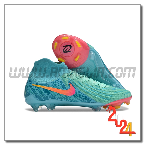 Nike Scarpe Da Calcio Phantom Luna Elite NU FG Blu/Rosa
