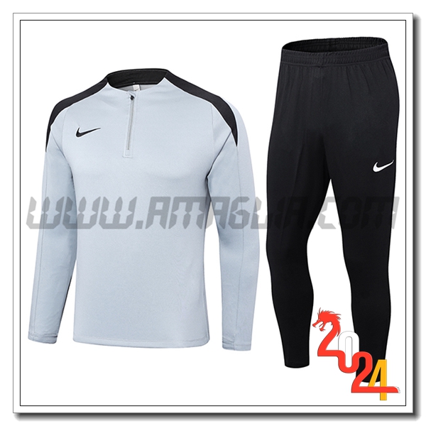 Tuta Allenamento Nike Grigio/Nero 2024 2025