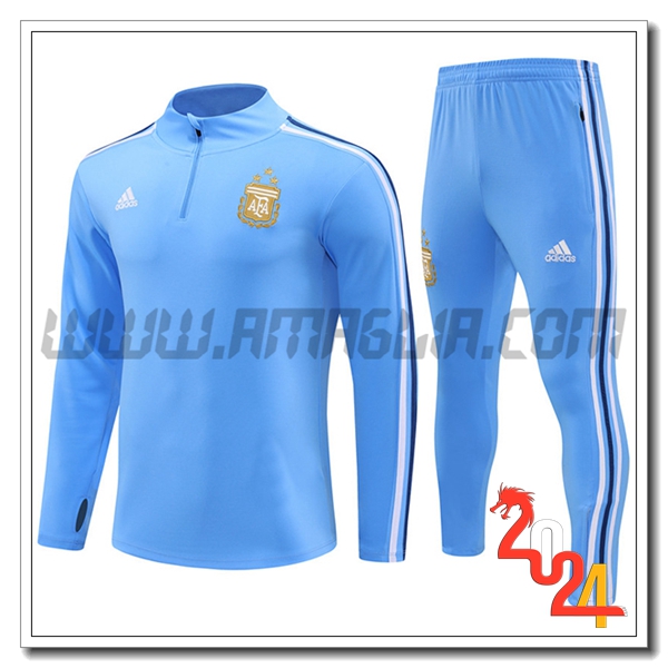 Tuta Allenamento Argentina Blu 2024 2025