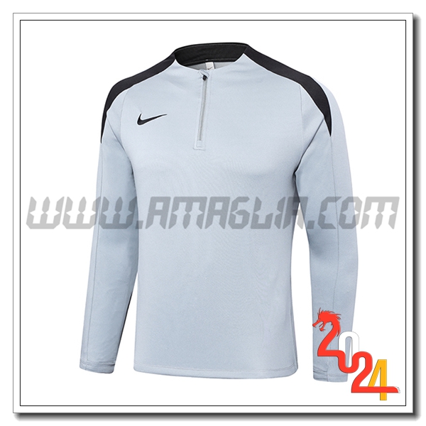 Felpa Allenamento Nike Grigio/Nero 2024 2025